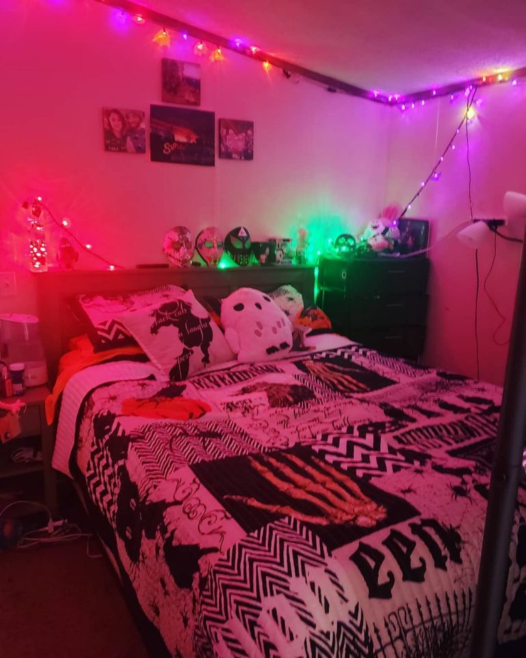 20+ Cozy but Spooky Halloween Bedroom Decoration Ideas – PINMOMSTUFF