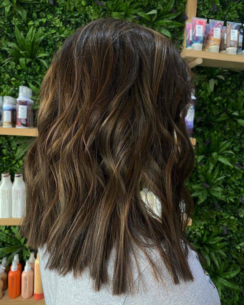 Try This Adorable Brown Hair With Highlights Ideas To Change Your Look 18