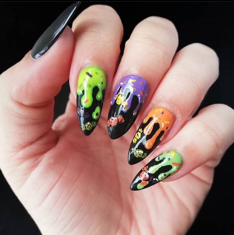 100 Easy Halloween Nails Art Ideas For Your Inspirations 1