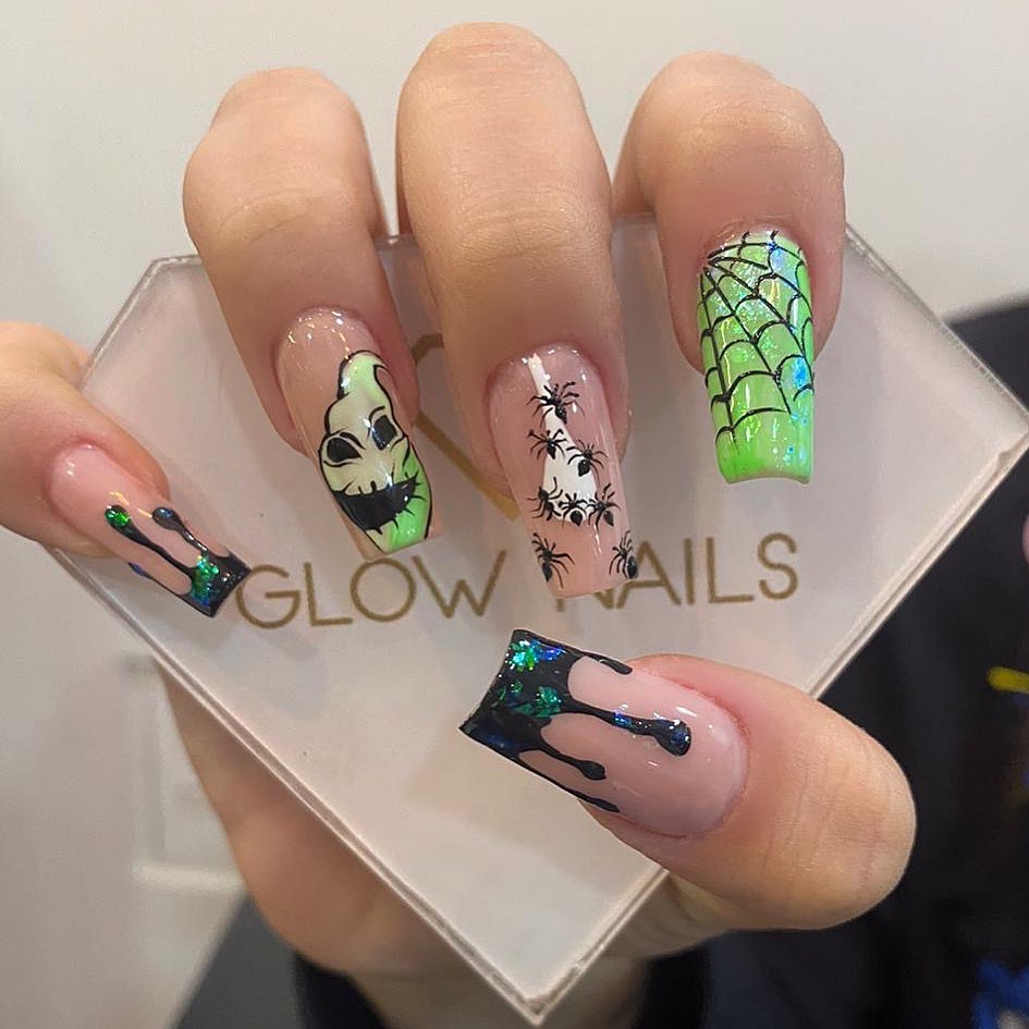 100 Easy Halloween Nails Art Ideas For Your Inspirations 13