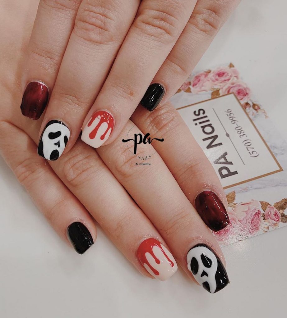 100 Easy Halloween Nails Art Ideas For Your Inspirations 17