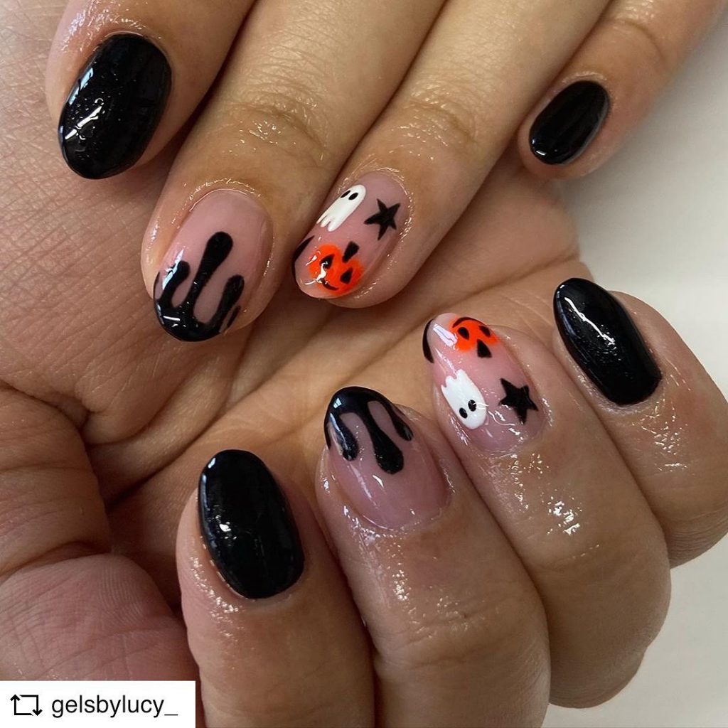 100 Easy Halloween Nails Art Ideas For Your Inspirations 2