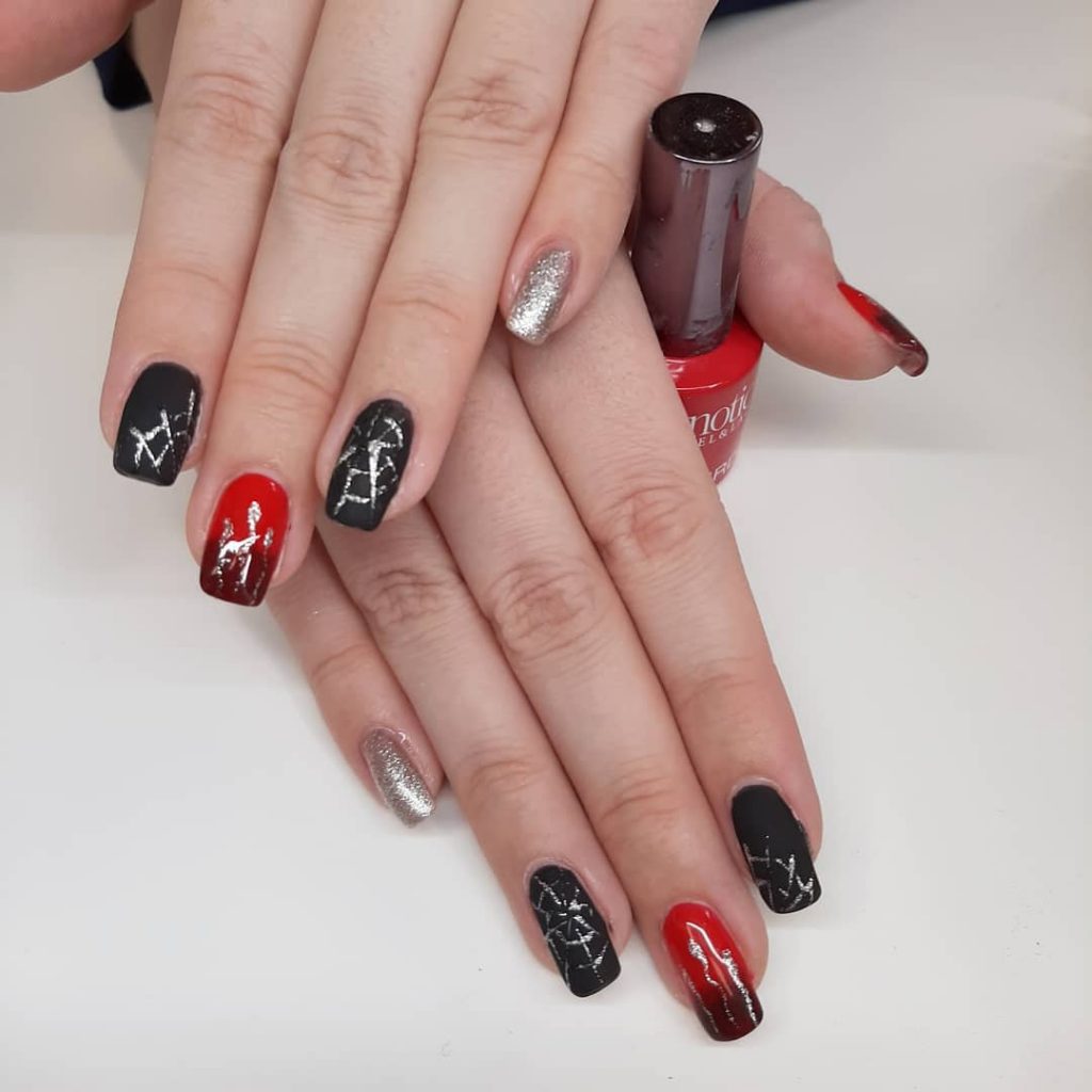 100 Easy Halloween Nails Art Ideas For Your Inspirations 23