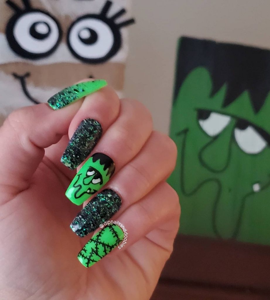 100 Easy Halloween Nails Art Ideas For Your Inspirations 25