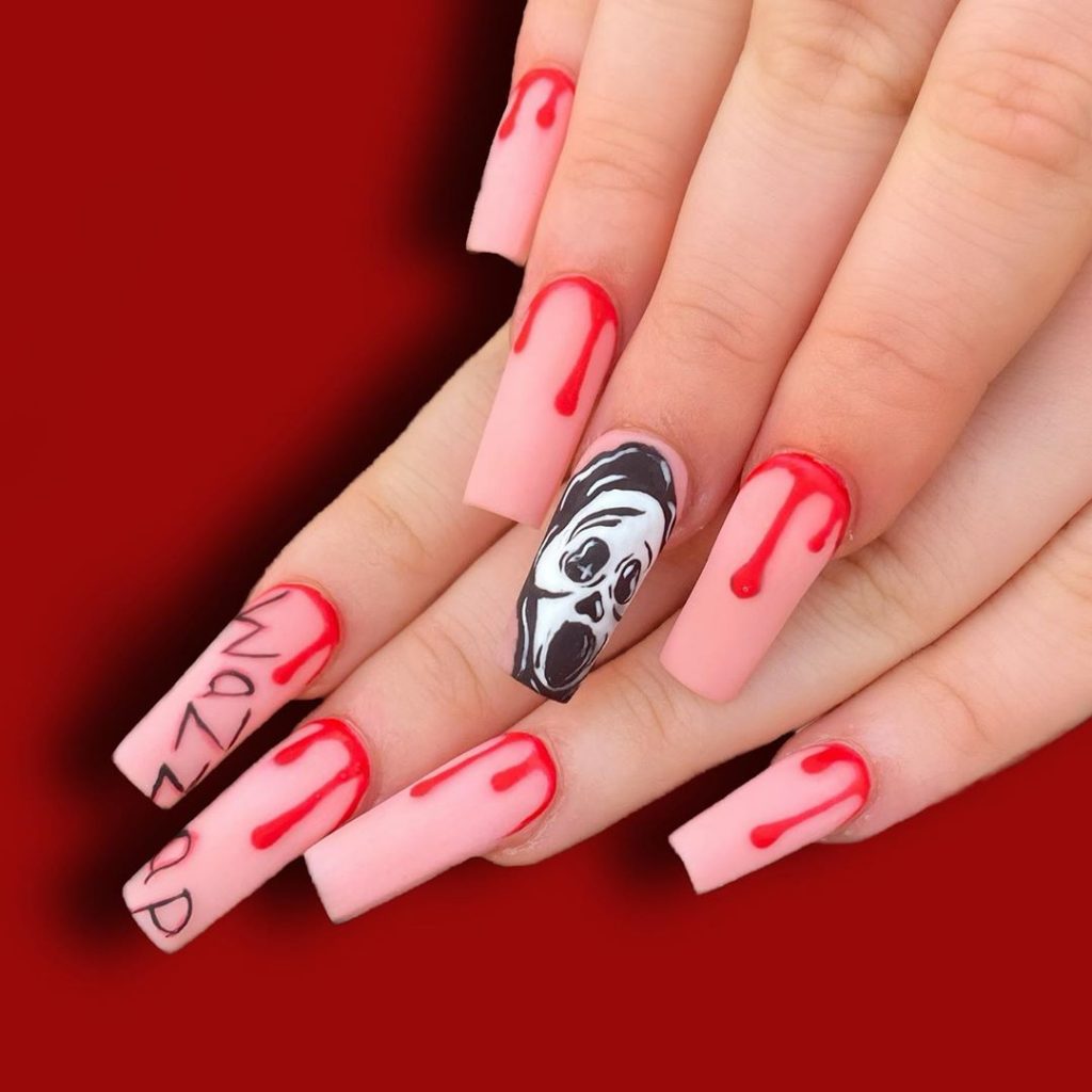 100 Easy Halloween Nails Art Ideas For Your Inspirations 27