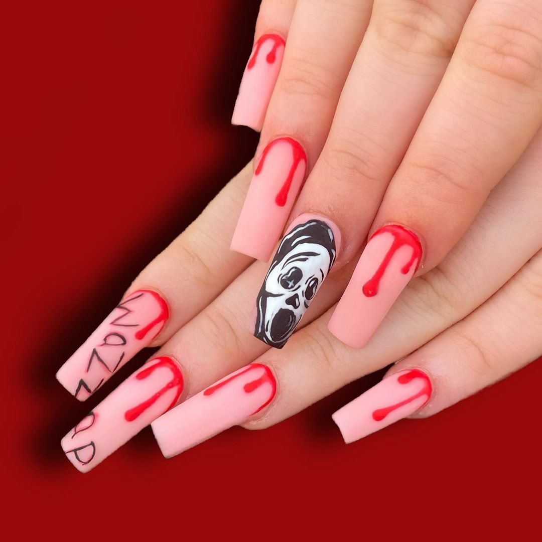 100 Easy Halloween Nails Art Ideas For Your Inspirations