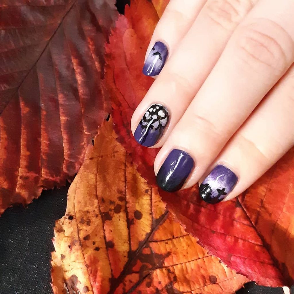 100 Easy Halloween Nails Art Ideas For Your Inspirations 30