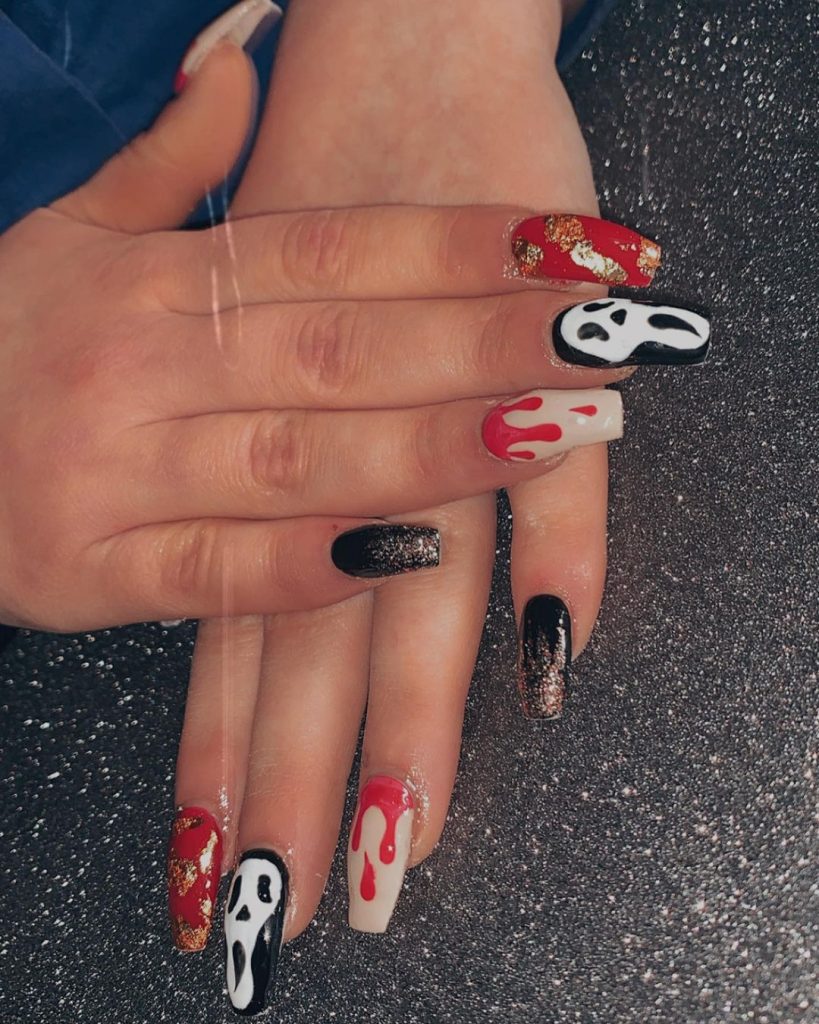 100 Easy Halloween Nails Art Ideas For Your Inspirations 33