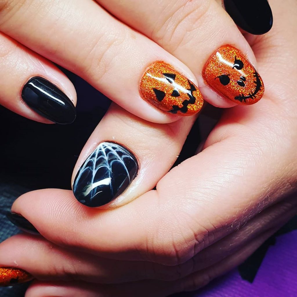 100 Easy Halloween Nails Art Ideas For Your Inspirations 37