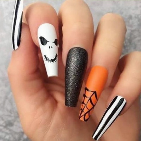 100 Easy Halloween Nails Art Ideas For Your Inspirations 4