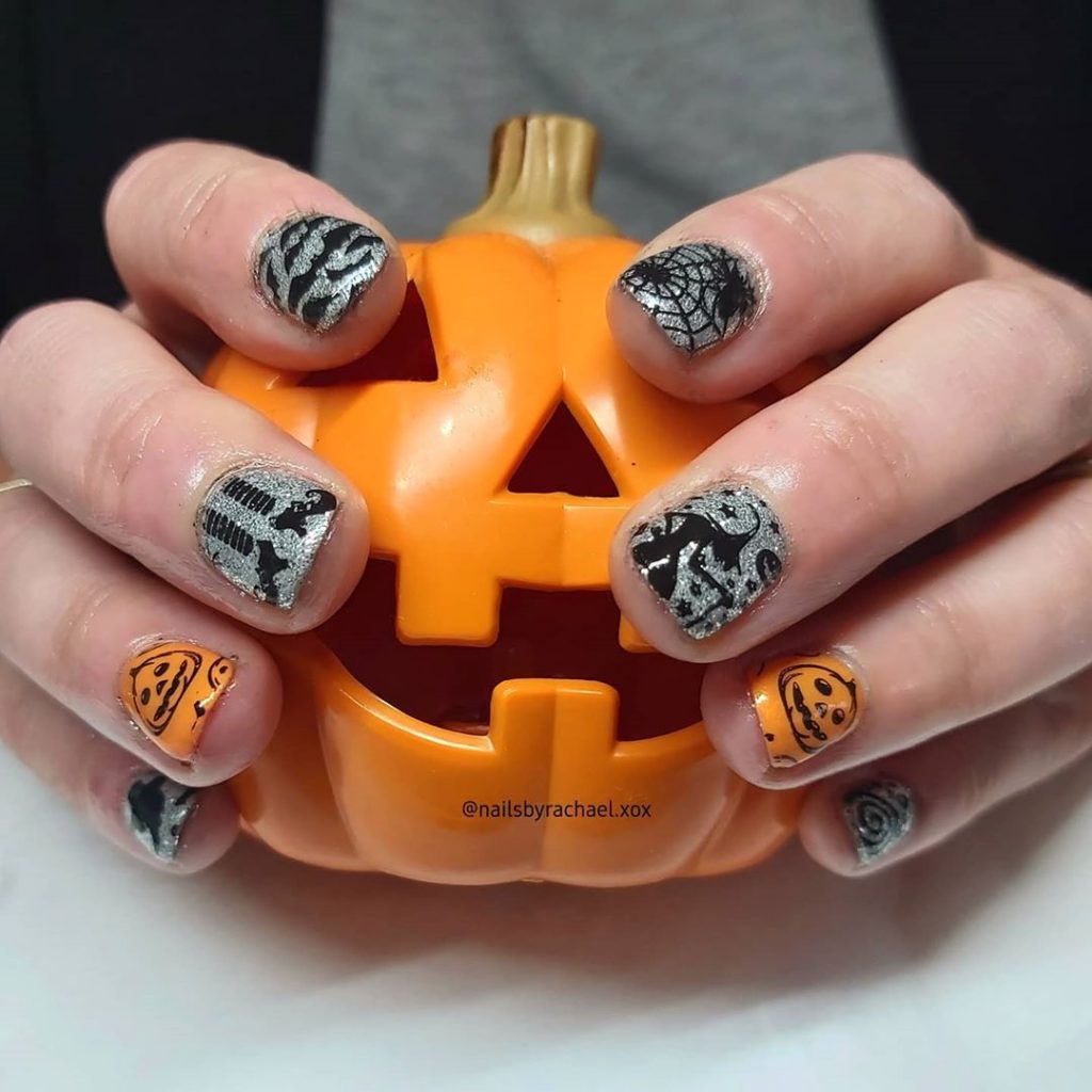 100 Easy Halloween Nails Art Ideas For Your Inspirations 41