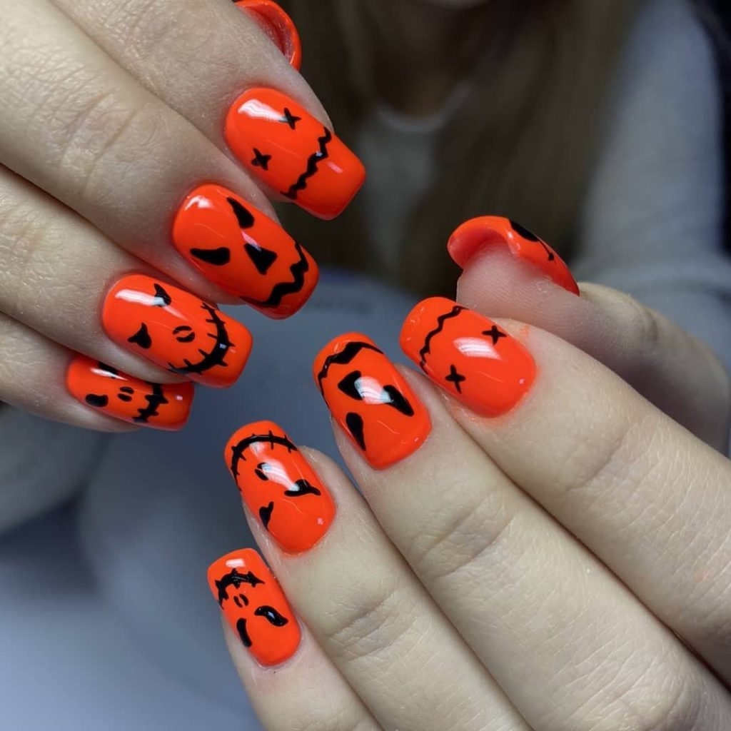 100 Easy Halloween Nails Art Ideas For Your Inspirations 46