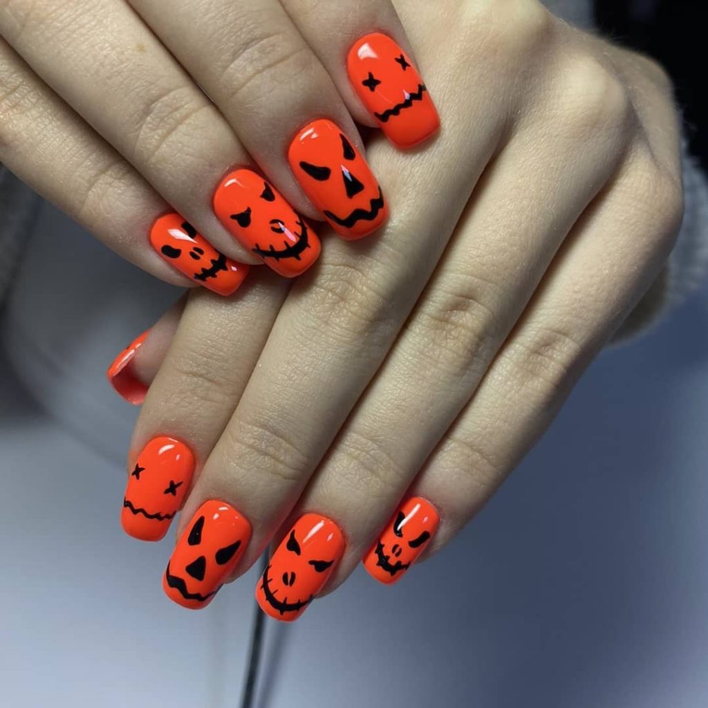 100 Easy Halloween Nails Art Ideas For Your Inspirations 49