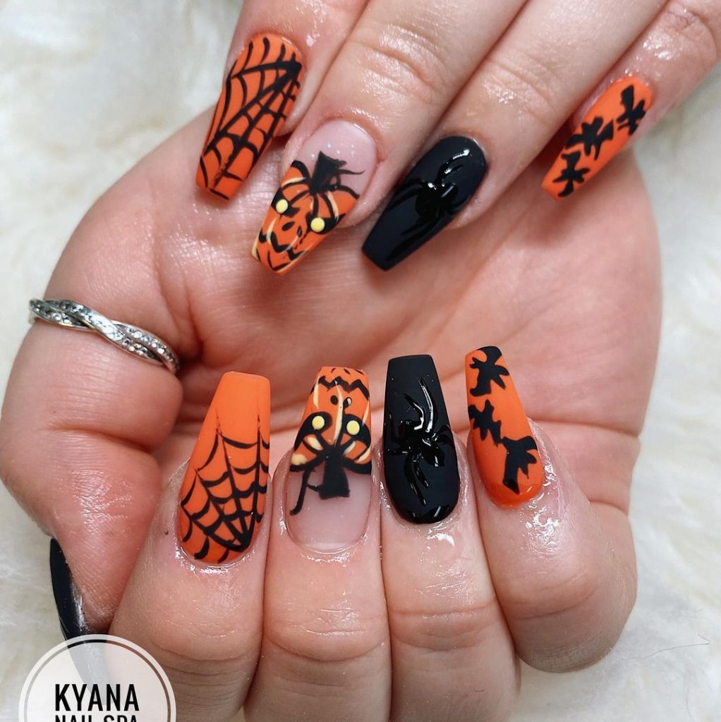 100 Easy Halloween Nails Art Ideas For Your Inspirations 5