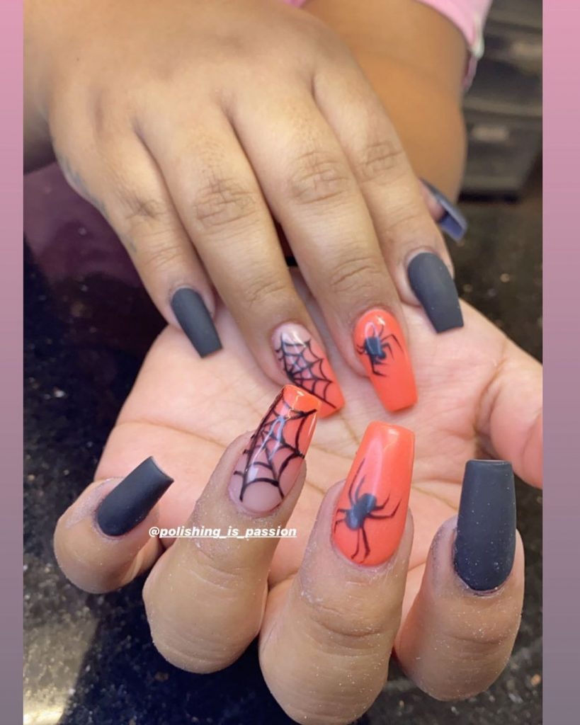 100 Easy Halloween Nails Art Ideas For Your Inspirations 50
