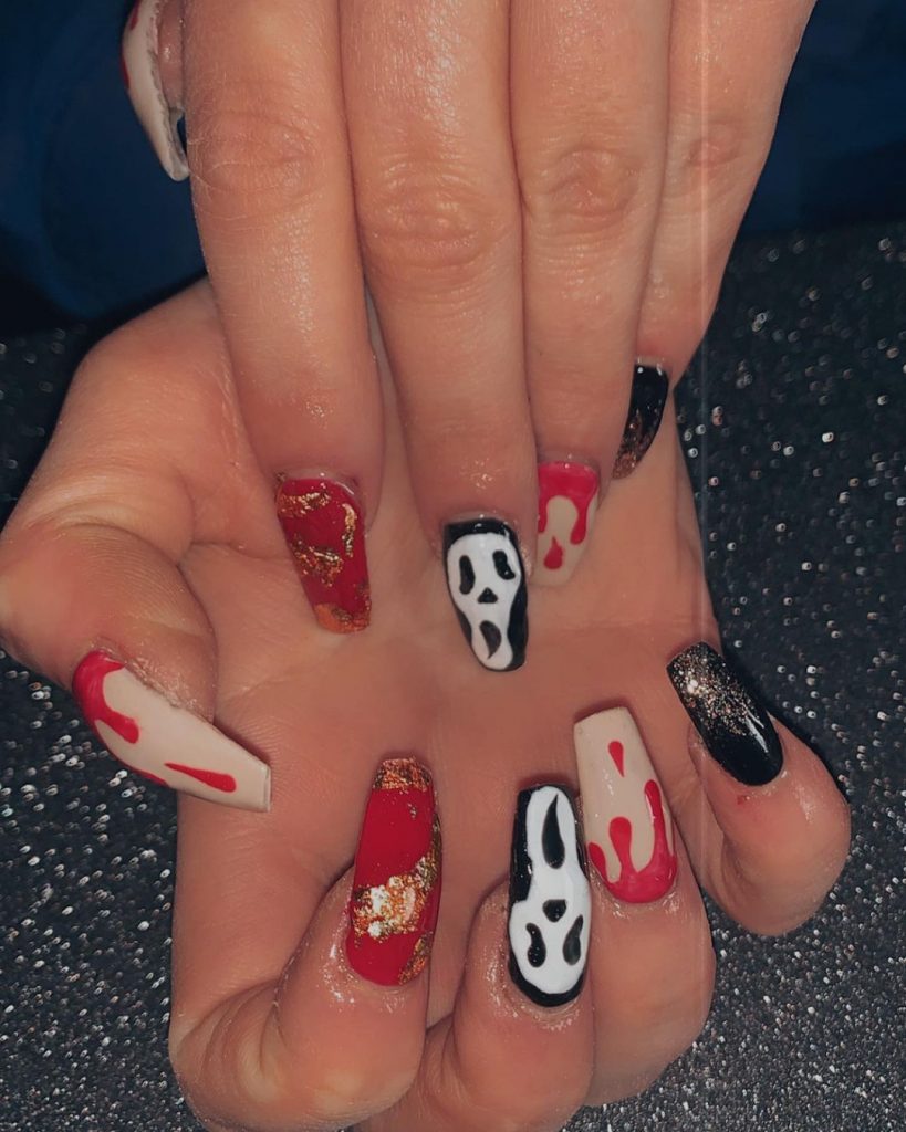 100 Easy Halloween Nails Art Ideas For Your Inspirations 51