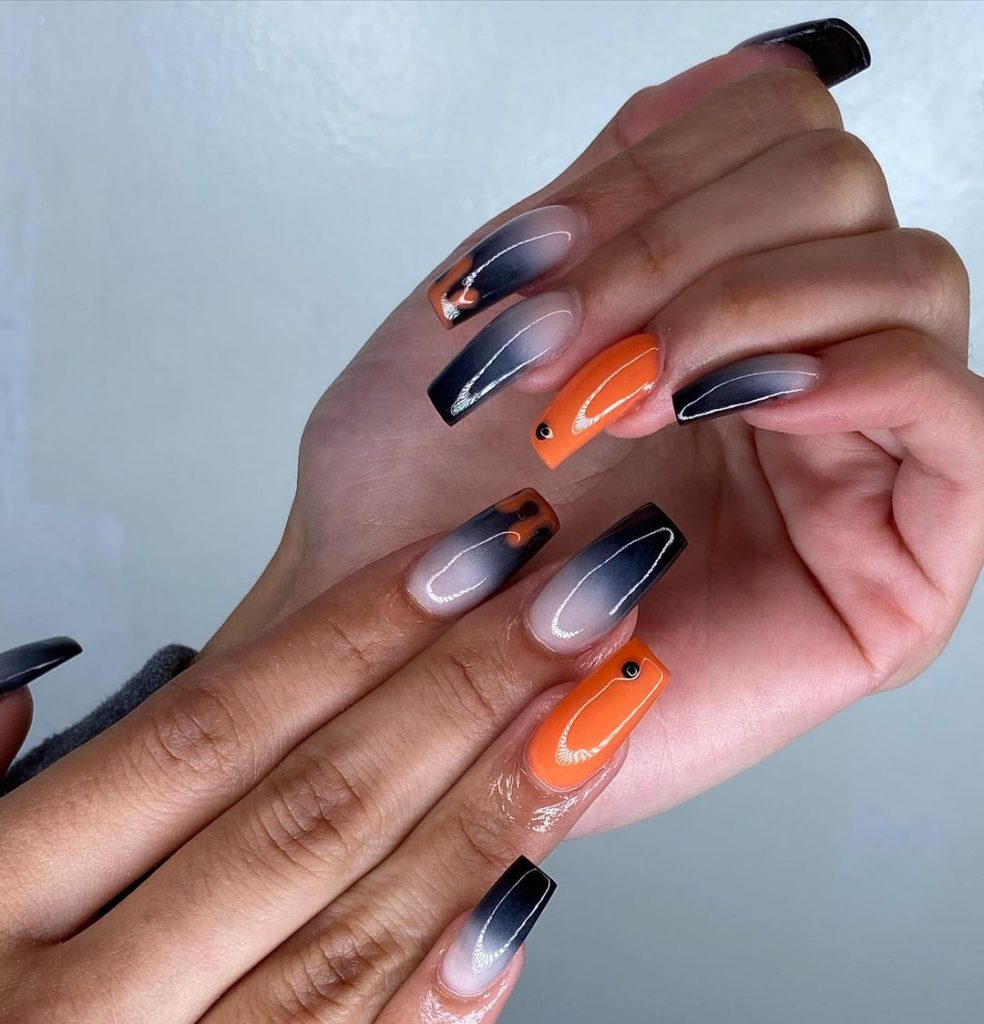 100 Easy Halloween Nails Art Ideas For Your Inspirations 55