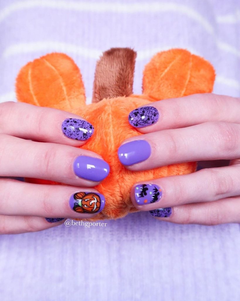 100 Easy Halloween Nails Art Ideas For Your Inspirations 57