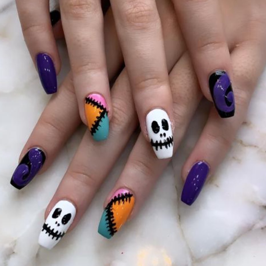 100 Easy Halloween Nails Art Ideas For Your Inspirations 58