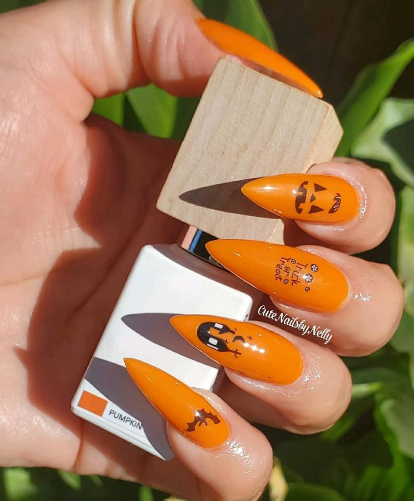 100 Easy Halloween Nails Art Ideas For Your Inspirations 59