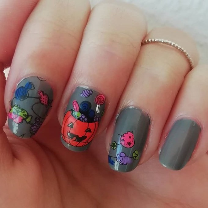 100 Easy Halloween Nails Art Ideas For Your Inspirations 60