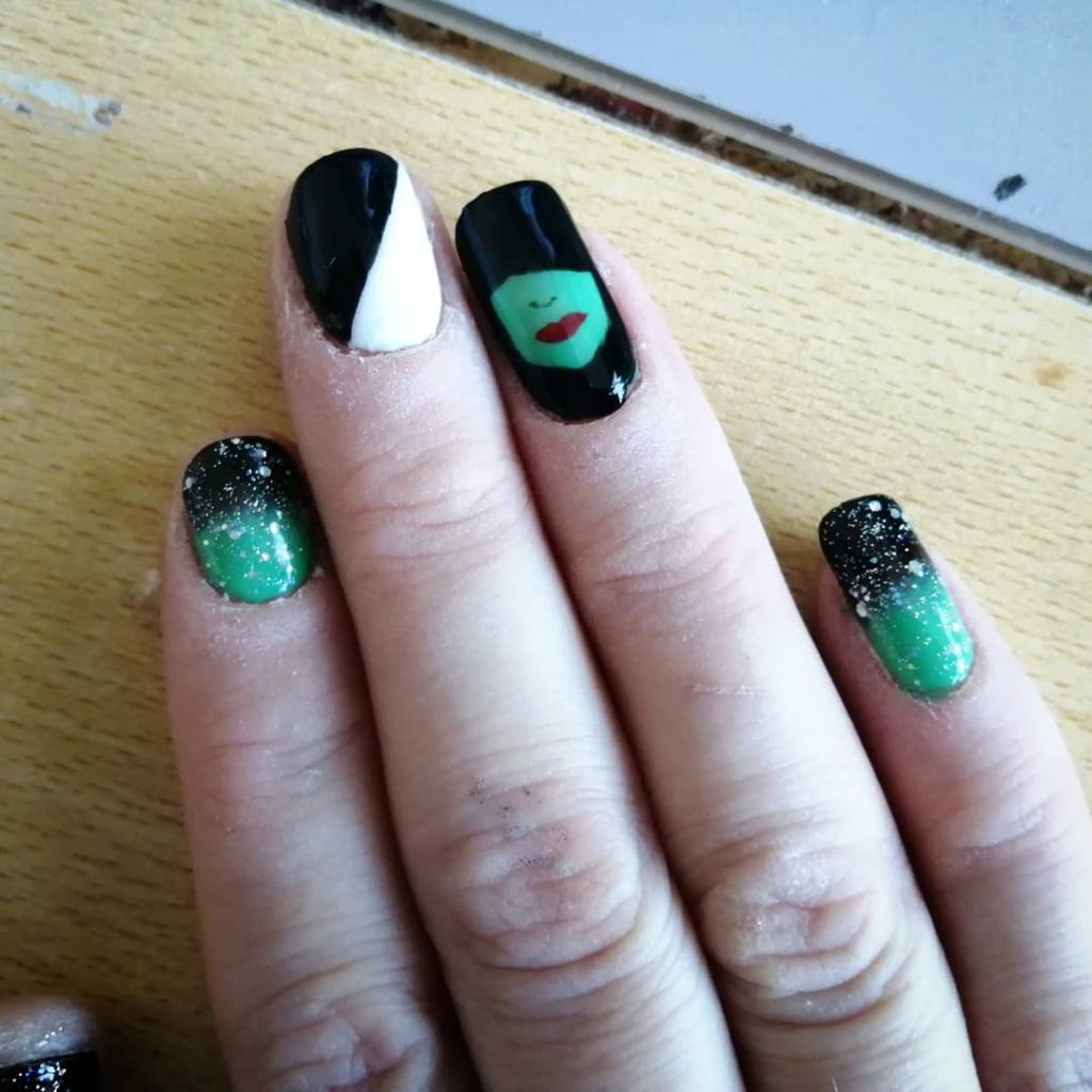 100 Easy Halloween Nails Art Ideas For Your Inspirations 64