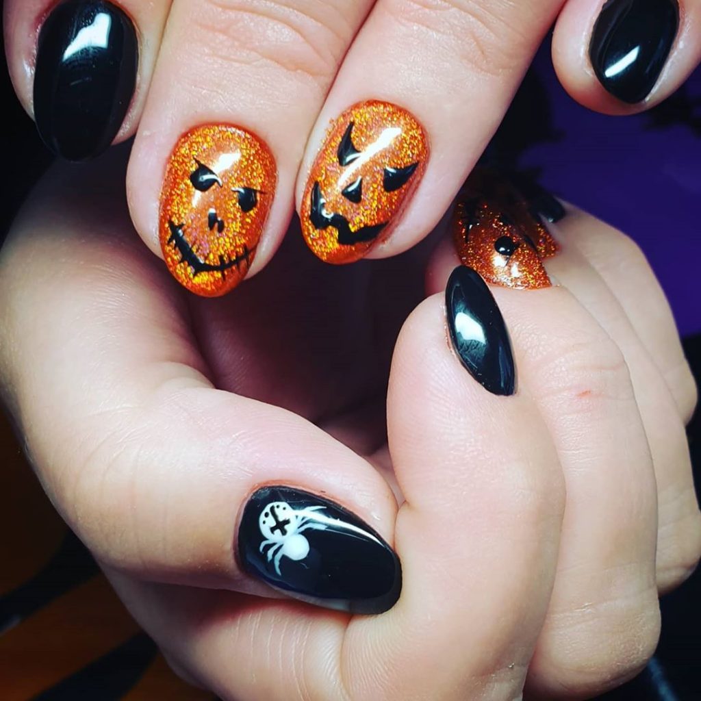 100 Easy Halloween Nails Art Ideas For Your Inspirations 71