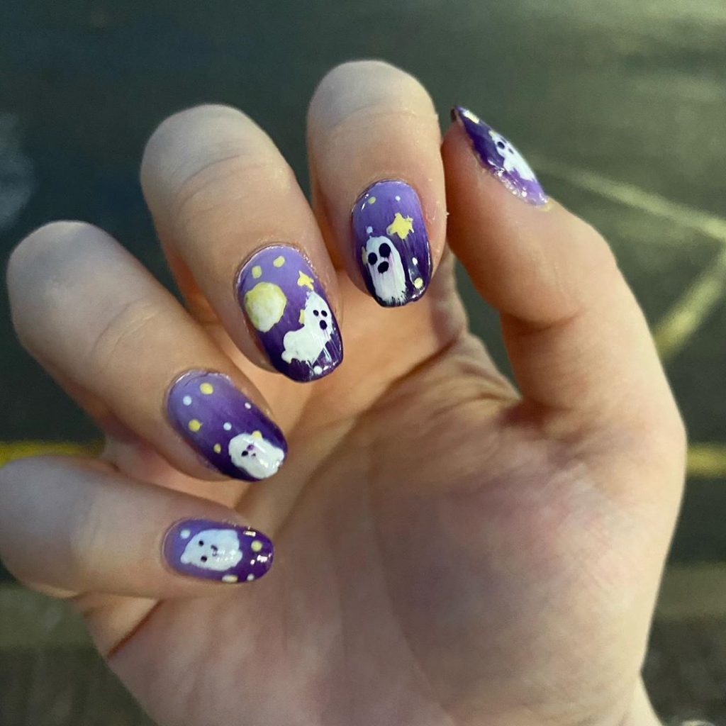 100 Easy Halloween Nails Art Ideas For Your Inspirations 76