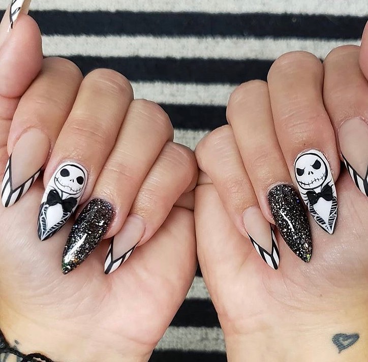 100 Easy Halloween Nails Art Ideas For Your Inspirations 84