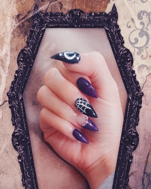 100 Easy Halloween Nails Art Ideas For Your Inspirations 85