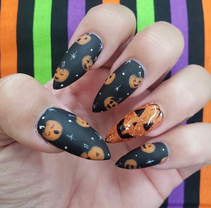 100 Easy Halloween Nails Art Ideas For Your Inspirations 86