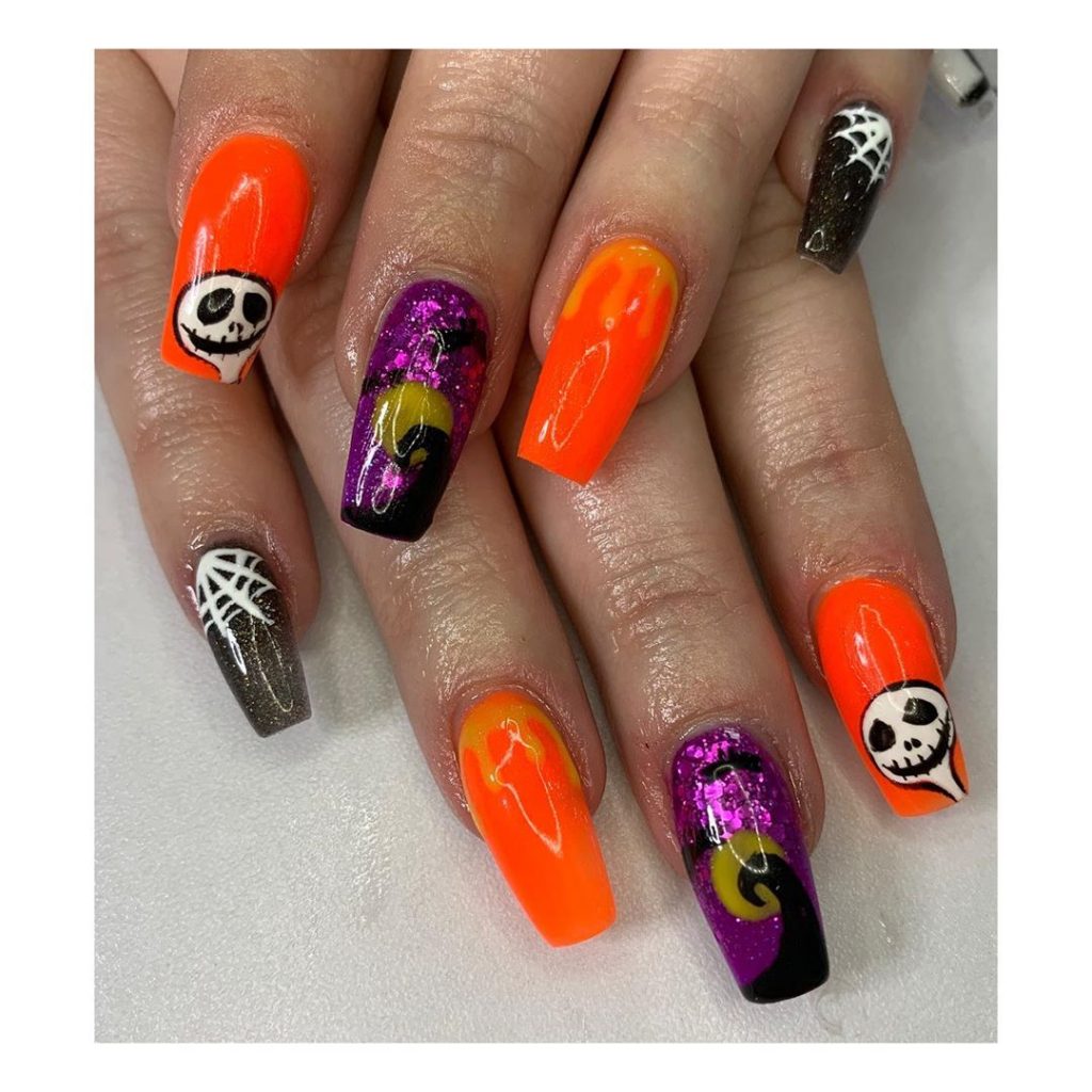 100 Easy Halloween Nails Art Ideas For Your Inspirations 92