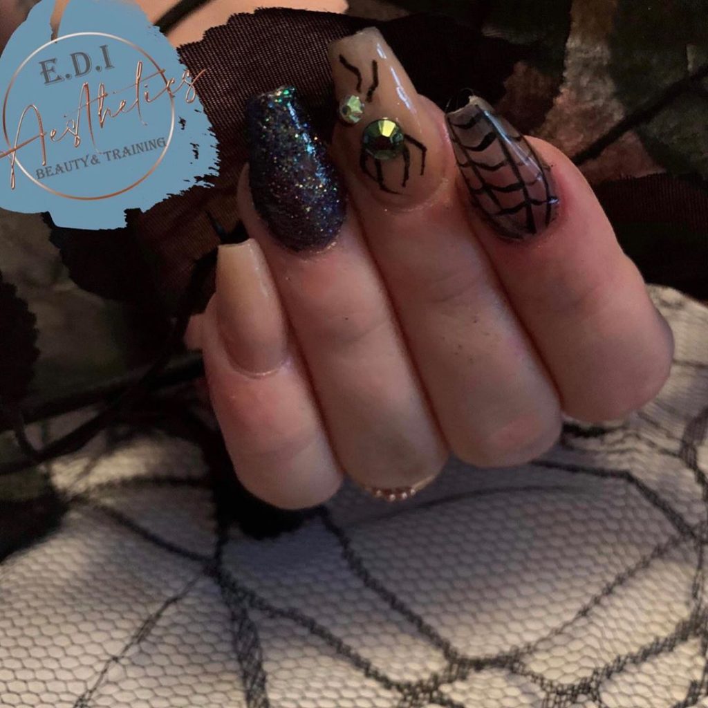 100 Easy Halloween Nails Art Ideas For Your Inspirations 94