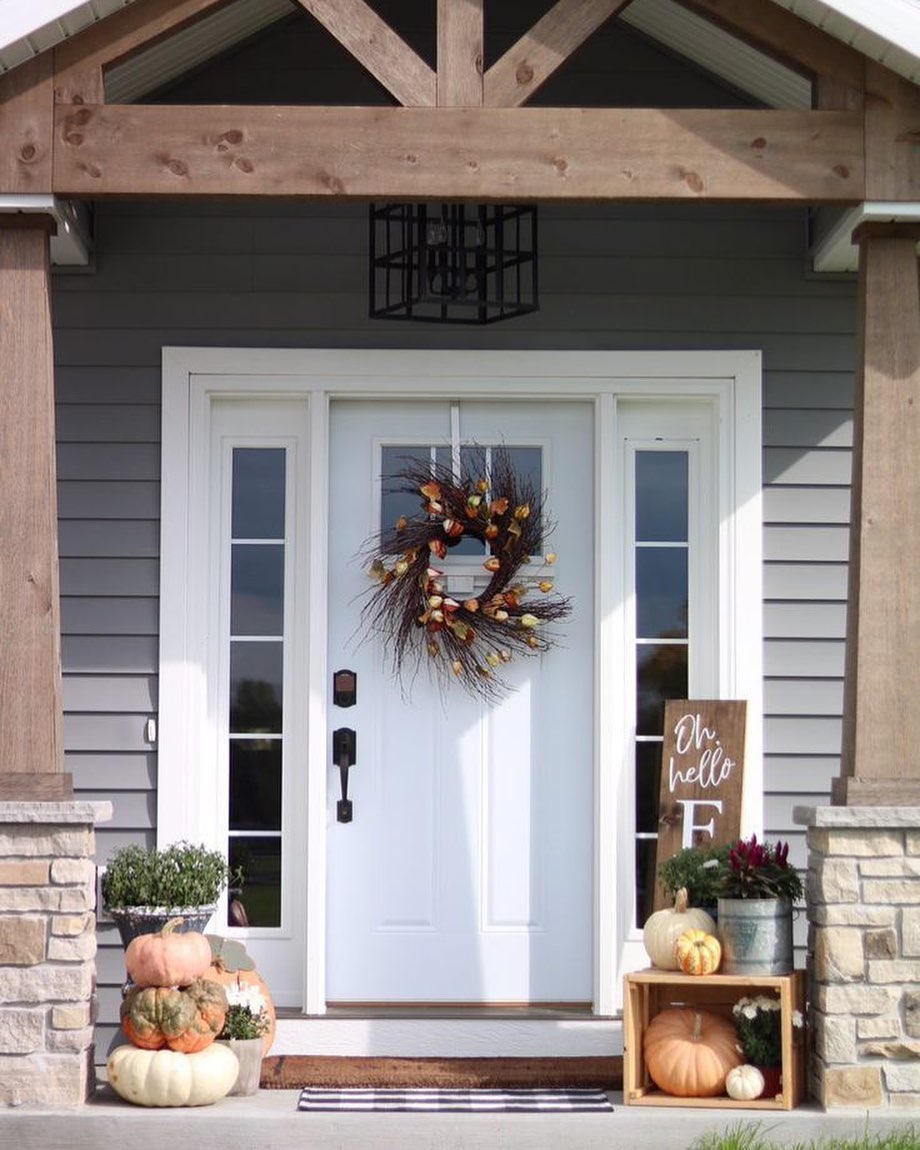 60+ Easy Outdoor Fall Decorations Ideas Add Life to Your Home – PinMomStuff
