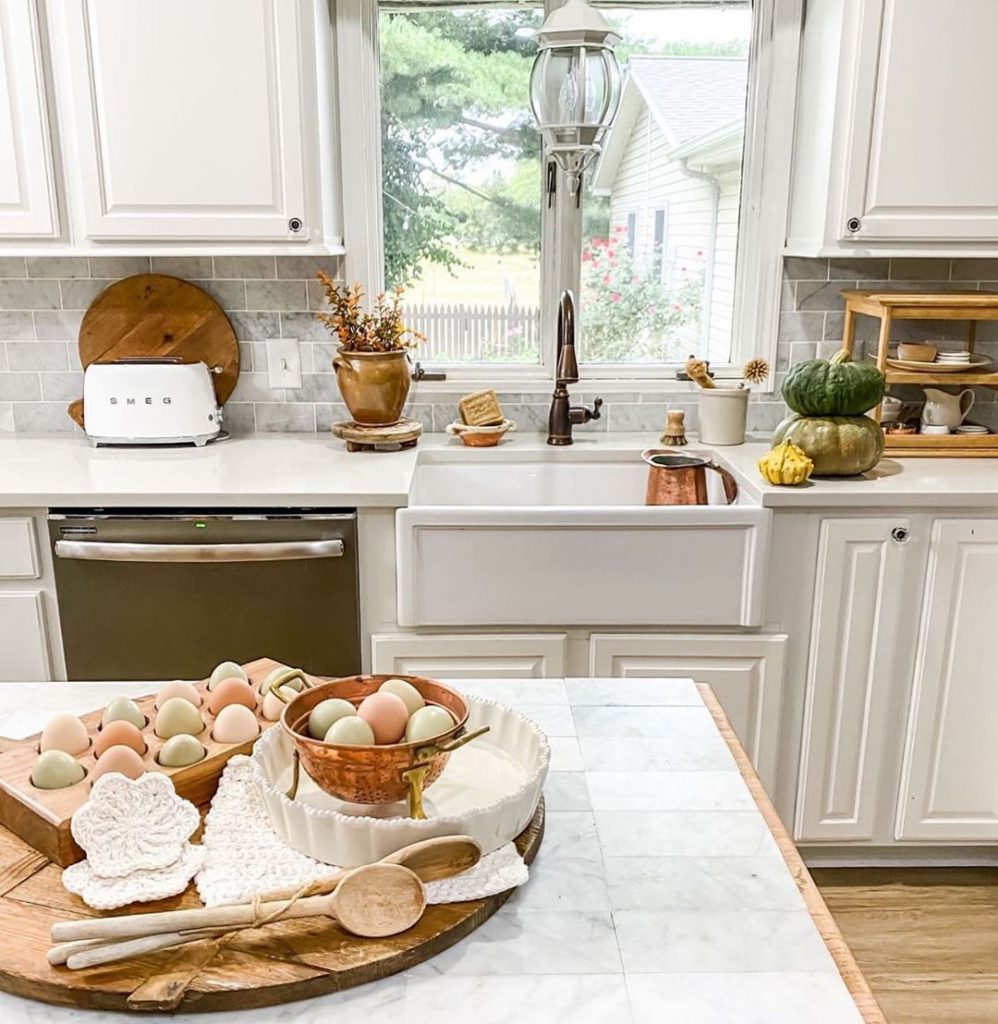 60 Timeless And Classics Country Farmhouse Kitchen Design Ideas 15