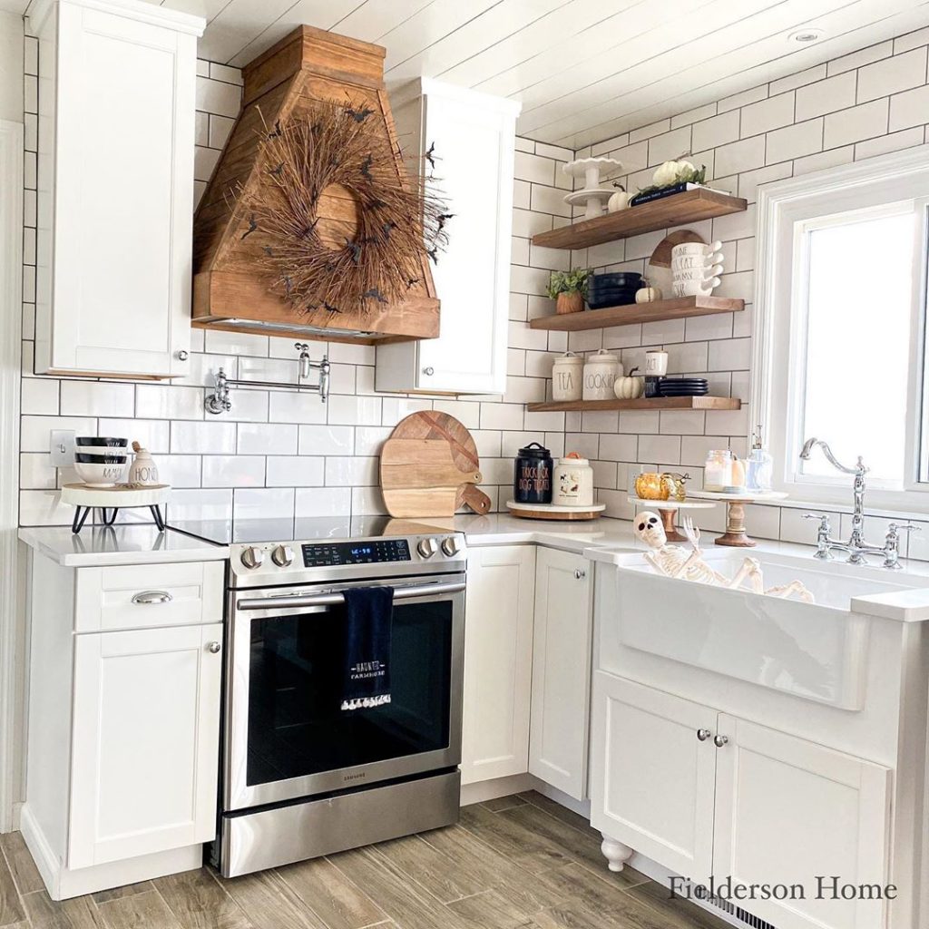 60 Timeless And Classics Country Farmhouse Kitchen Design Ideas 16