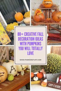 80+ Creative Fall Decoration Ideas With Pumpkins You Will Totally Love
