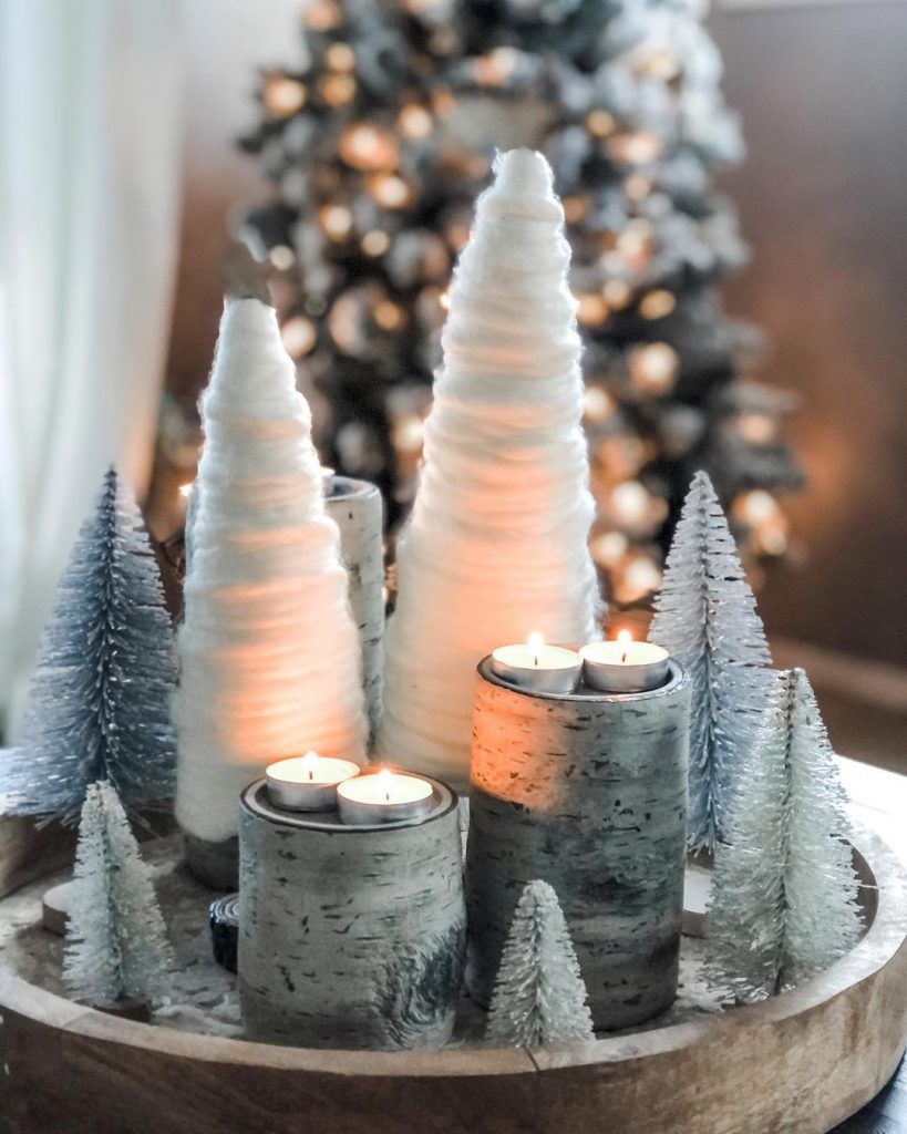 100 Cozy Farmhouse Christmas Decor Ideas To Makes Your Home Feel Warm 27