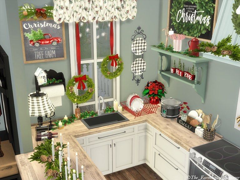 100 Cozy Farmhouse Christmas Decor Ideas To Makes Your Home Feel Warm 57