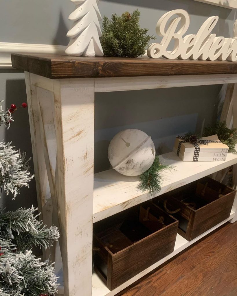 100 Cozy Farmhouse Christmas Decor Ideas To Makes Your Home Feel Warm 58