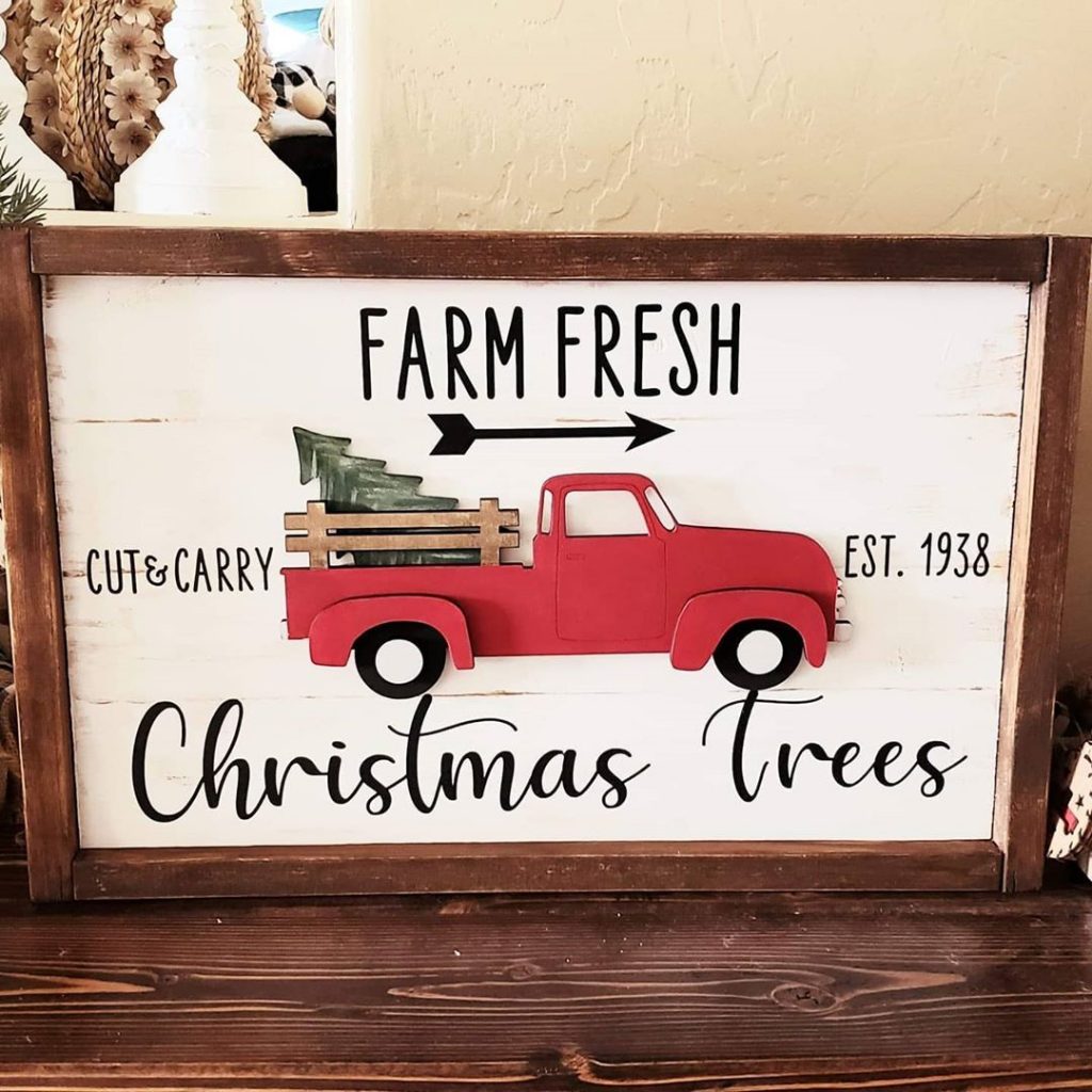 100 Cozy Farmhouse Christmas Decor Ideas To Makes Your Home Feel Warm 67