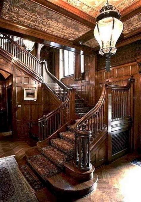 Amazing Victorian Staircases Design Ideas For Beauty And Safety 35