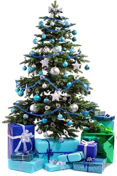 Blue And Silver Christmas Tree Decor Ideas 09