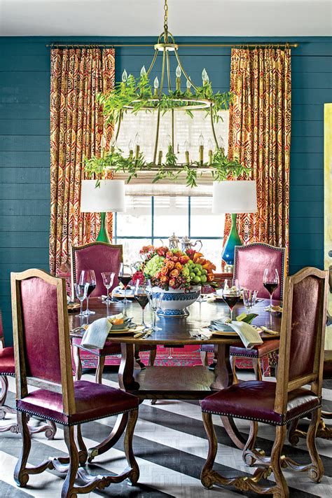 Chic Blue Christmas Dining Room Ideas For Inspiration 08