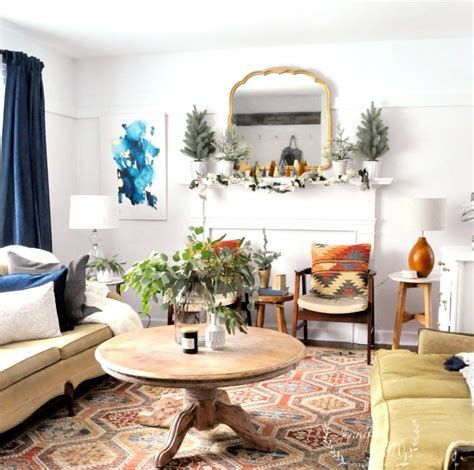 Comfortable Winter Living Room Decor Ideas For Inspiration 09