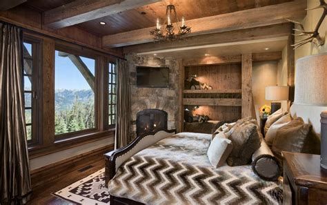 Cozy Rustic Bedroom Interior Designs For This Winter 03