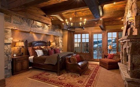 Cozy Rustic Bedroom Interior Designs For This Winter 05