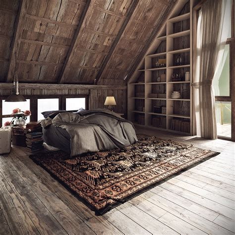 Cozy Rustic Bedroom Interior Designs For This Winter 30