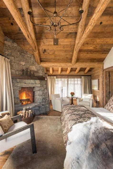 Cozy Rustic Bedroom Interior Designs For This Winter 36