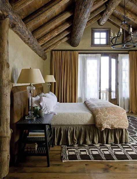 Cozy Rustic Bedroom Interior Designs For This Winter 45